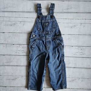 OshKosh B'Gosh Denim Overalls Size‎ 18 Months